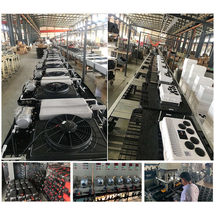 RV air conditioner 12v car universal electric air conditioner bulk truck modified DC scroll air conditioner parking air conditioner