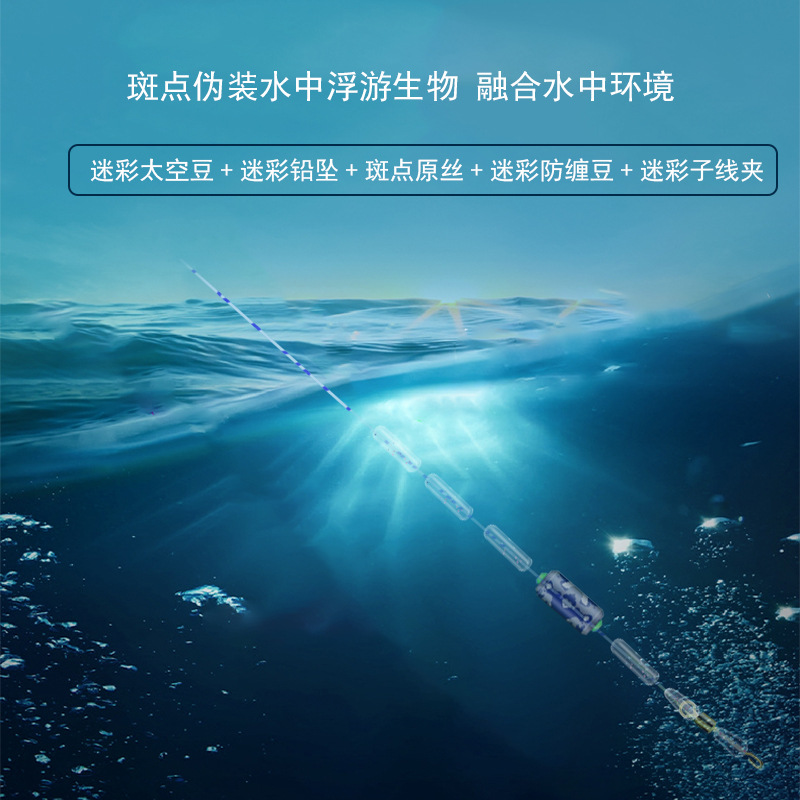 Línea principal de importación competitiva agujero negro atado conveniente conjunto de productos terminados de pesca de Taiwán fuerte tracción auténtica línea de pesca invisible
