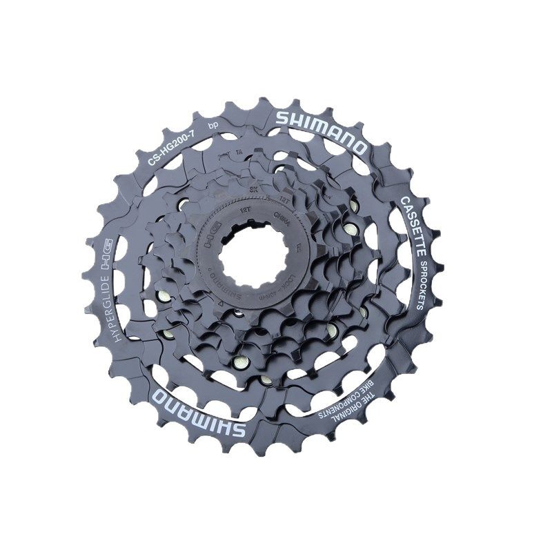 Volante CS-HG200-7 bicicleta de montaña 7 velocidades 21 velocidades volante de cassette 12-28 dientes 32 dientes rueda de Torre