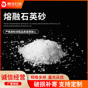 Manufacturers Supply Fused Silica Sand 1-3mm Fused Granular Floor Coating Casting Quartz Products Quartz Sand