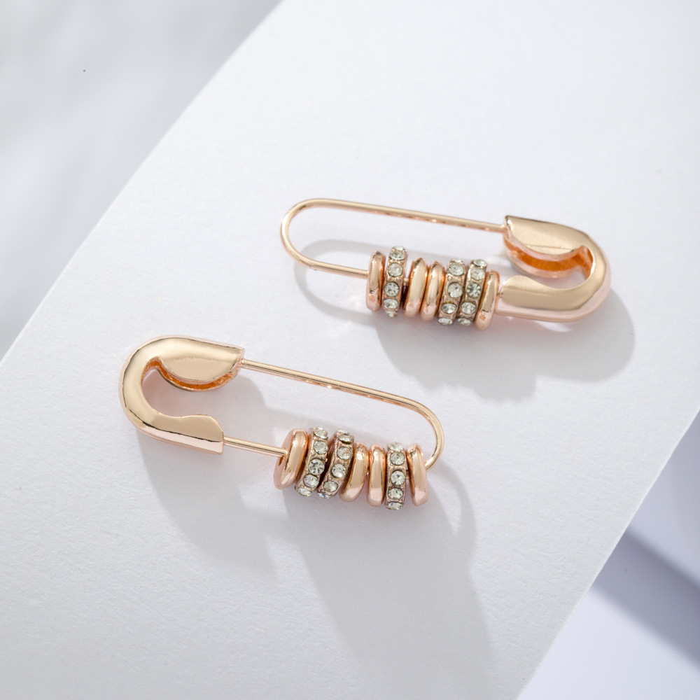 Geometric Fashion Metal Plating Earrings display picture 7