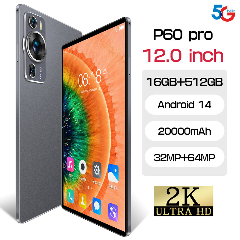 Tablet Cross-Border 10.1-Inch Tablet 16+512 Android 14