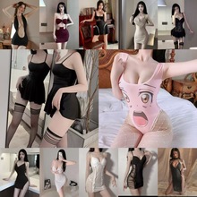 情趣内衣睡衣女高弹力冰丝露背性感包臀裙诱惑紧身衣批发一件代发