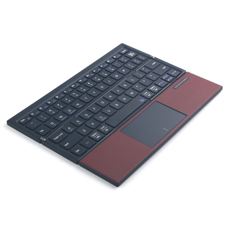 Women's Portable Wireless Mini Accordion-Style 70% off Foldable Flat Office Universal High-End Bluetooth Keyboard with Touchpad