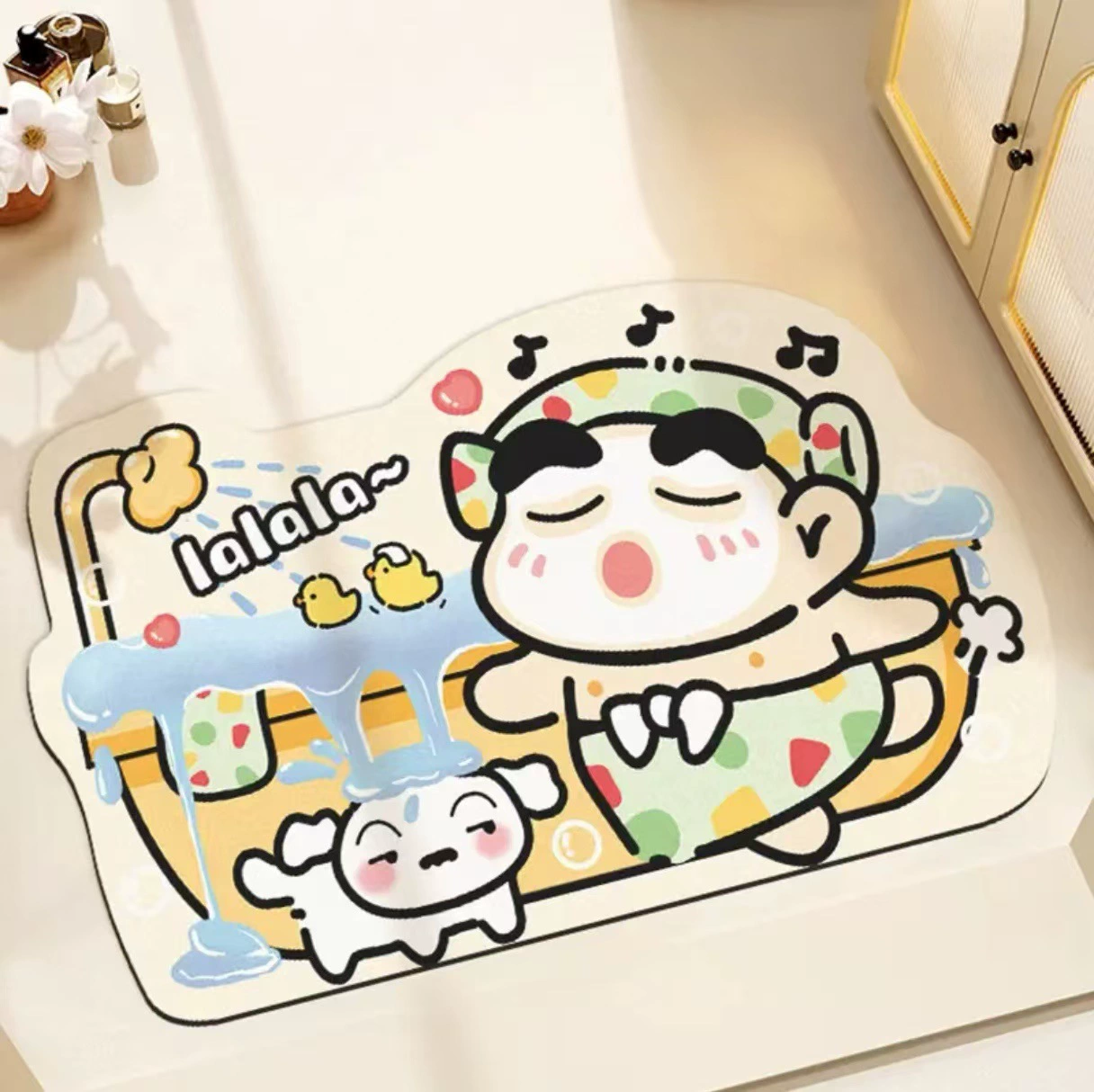 Сяосинь купание коврик для ванны в стиле диатомовой грязи коврик для ванной комнаты