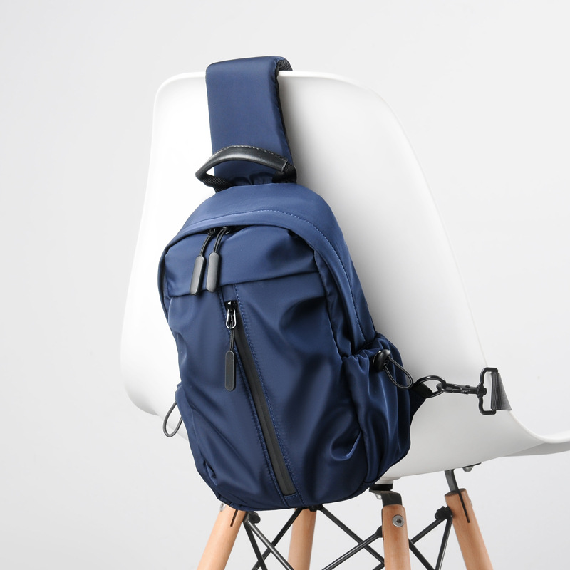 2021 otoño nuevo bolso de moda de la calle bolso de pecho Bolso bandolera de los hombres de moda negra bolso de teléfono móvil bolso de hombro al por mayor