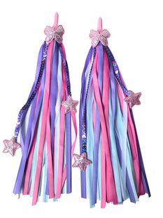 Children's bicycle, scooter, balance bike, accessory, steering wheel with tassels