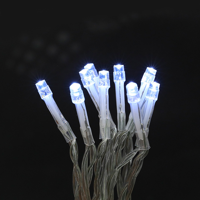 Led電池ボックスライトストリング屋外防水八機能リモコンカラーライトストリングデパートウェディングクリスマス装飾ledライトストリング|undefined
