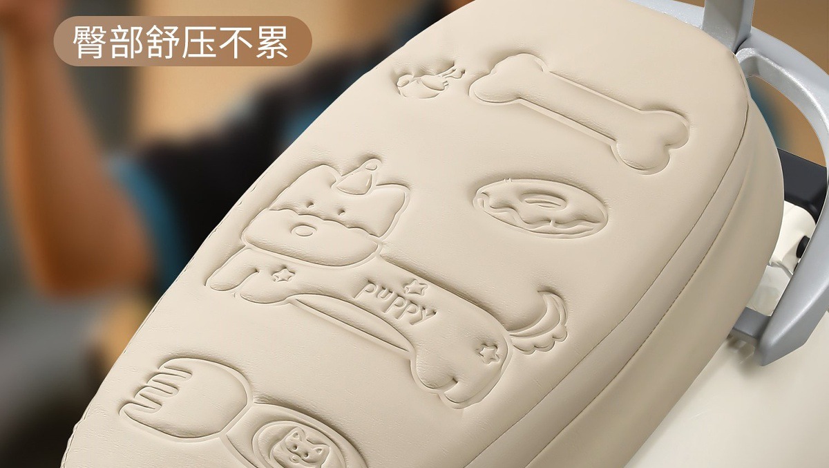 Suitable for Electric Vehicle Seat Cushion Cover Thickened Sponge Shock-Absorbing Leather Wear-Resistant Waterproof Sun Protection Electric Vehicle Comfortable Seat Cushion