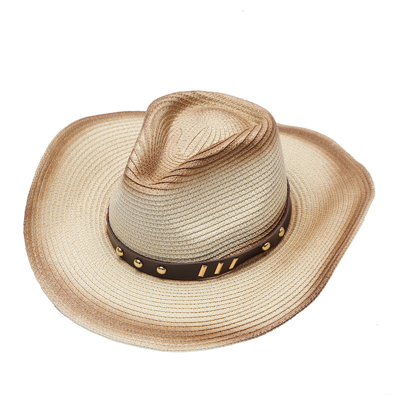 Vintage stråhatt fedora för män och kvinnor sommar solhatt_voghion.com