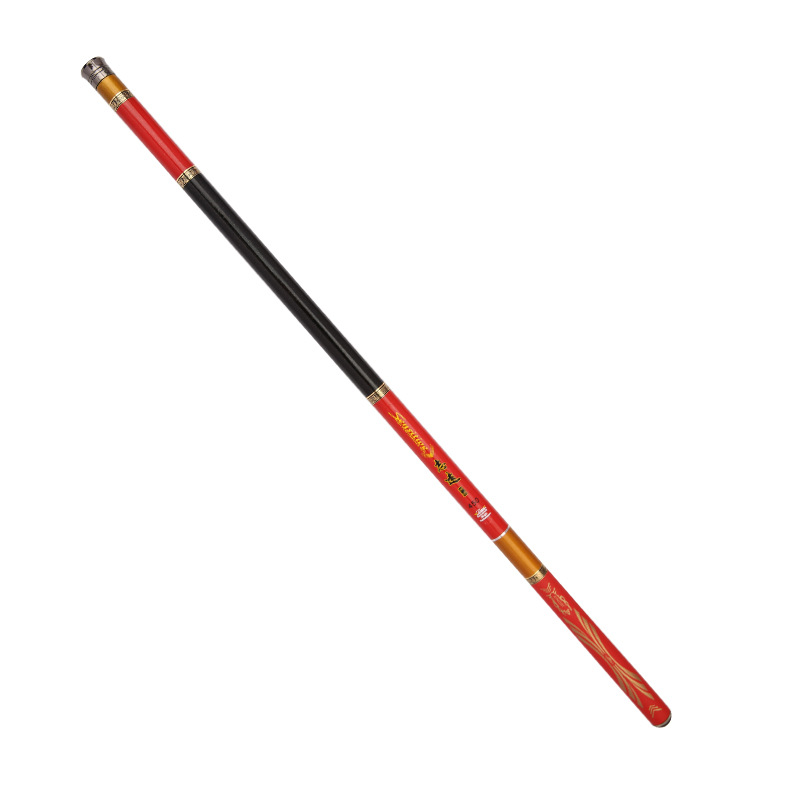Zhenyi nuevo producto varilla de mano de 2.7 - 7.2 metros varilla de arroyo multicolor opcional contracción 60 cm de caña de pesca al por mayor