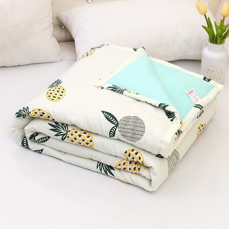 Thin Washed Cotton Air Conditioning Quilt, Soft for Spring and Autumn, New Model, Skin-Friendly, Suitable for Student Dormitories, 2025S Quilt, Summer Cooling Quilt, Solid Color
