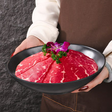 山野风火锅酸汤牛肉翘脚牛肉盘子重庆鲜毛肚干冰盘鹅肠雪花肥牛盘