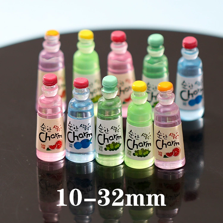 Small realistic food play, creative bottle, accessory, wholesale, handmade