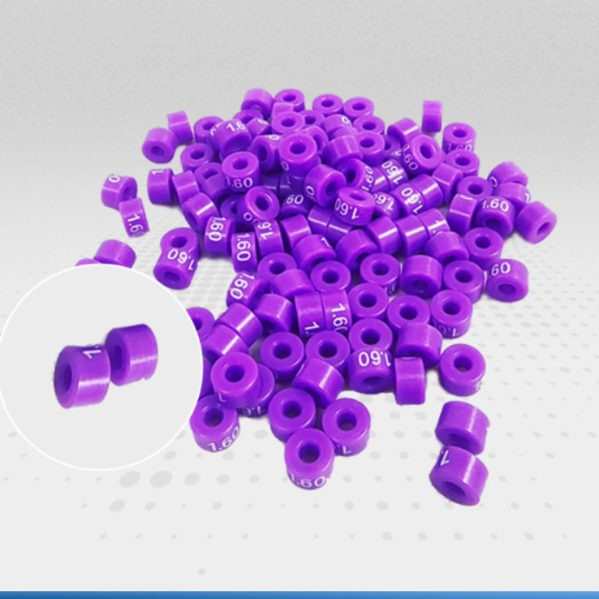 pcb钻头铣刀印字胶粒套环厂家直销