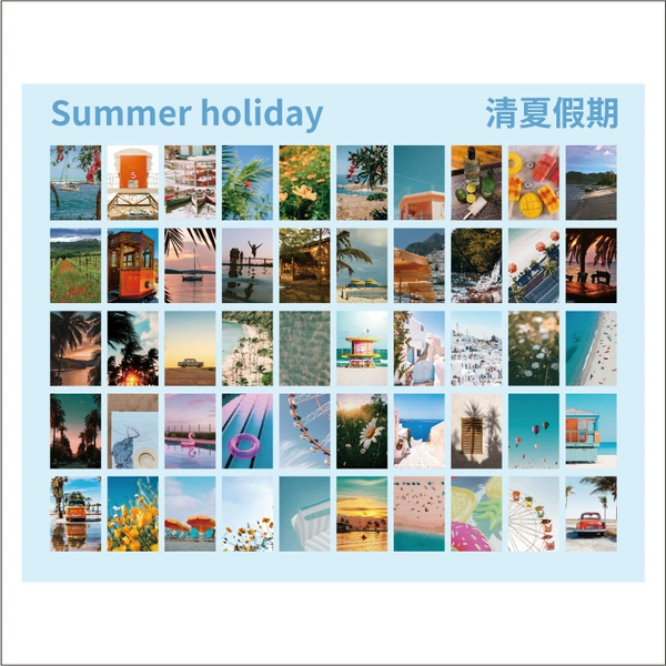Clear summer holiday