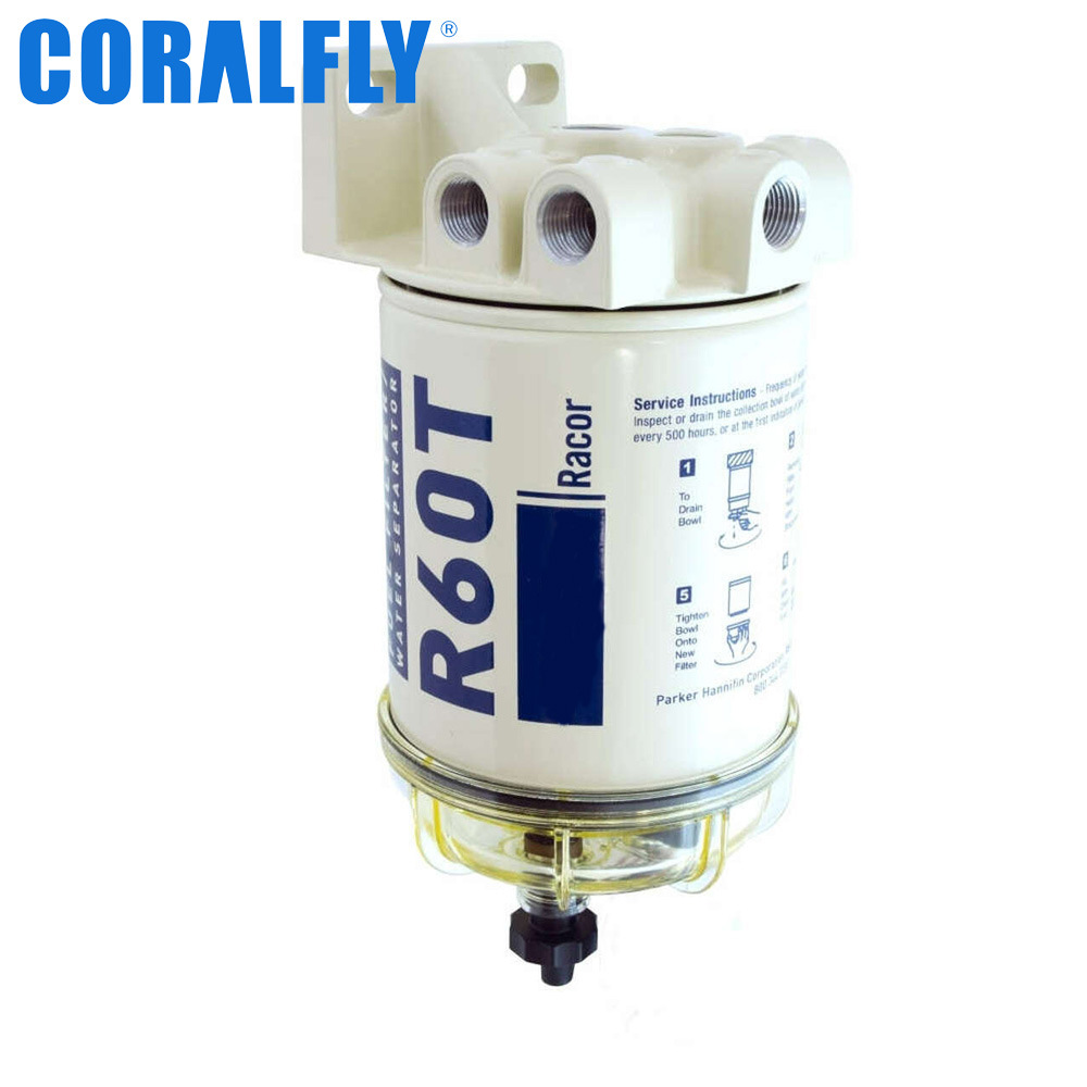 适用于派克卡车燃油油水分离过滤器R60T P551033燃油滤清器滤芯