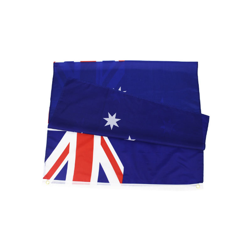 Drapeau national australien 90 x 150 cm, polyester imperméable de qualité supérieure, œillets en laiton, résistant aux UV, pour une utilisation extérieure (90 x 150 cm)._voghion.com