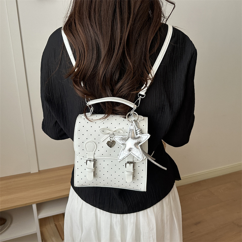 Mochila de moda simple para mujeres 2026 verano nueva mochila de moda ligera, mochila de moda simple de verano