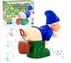 Electric funny bubbles, toy, children's crayons, music bubble machine