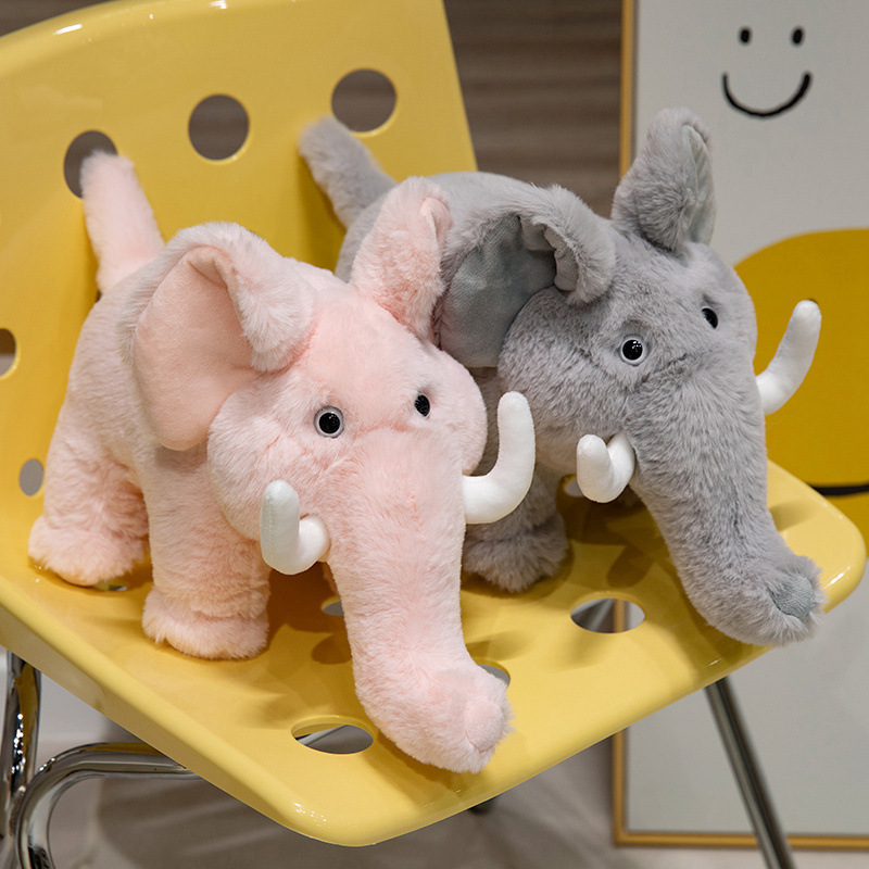 Elefantes transfronterizos muñecas de peluche muñecas de tela lindas muñecas de imitación para niños muñecas tranquilizadoras regalos del día de los niños