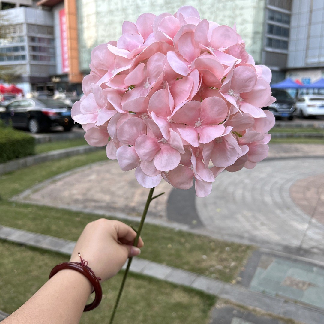 Simulación del Día de San Valentín rosa fabricante 3 sola rama multi-cabeza rosa decoración de la boda flor falsa al por mayor