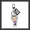 Cartoon acrylic keychain, pendant, key bag, Birthday gift