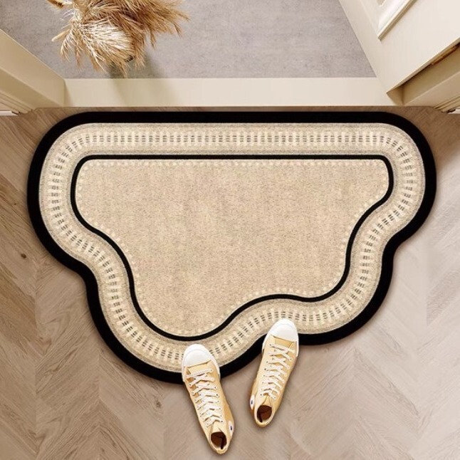 Doorway Sludge Resistant Foot Mat for Entrance PVC Door Wire Ring Floor Mat Clouds Entrance High-Level Household Carpet Entrance Mat Doorway Sludge Resistant Foot Mat for Entrance PVC Door Wire Ring Floor Mat Clouds Entrance High-Level Household Carpet Entrance Mat