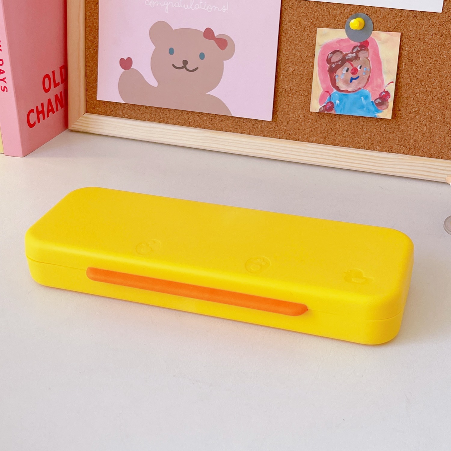 Dibujos animados lindo creativo multi-rejilla cerdo pluma titular chica corazón estudiante oficina papelería cerdo nariz titular de la pluma del cajón titular de la pluma