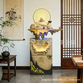 流水摆件;树脂工艺品