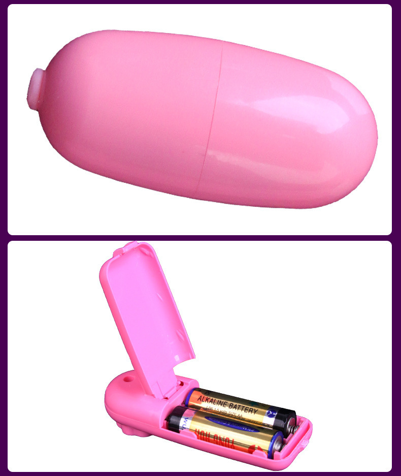 Jiuai Mini Remote Control Vibrating Egg for Women, Silent 30dB, USB Rechargeable, Pink — detail image 6