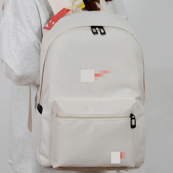 Trendy Backpack Men's Letter Backpack Male and Female College Student Bag Computer Bag Large Capacity Outdoor Travel Bag