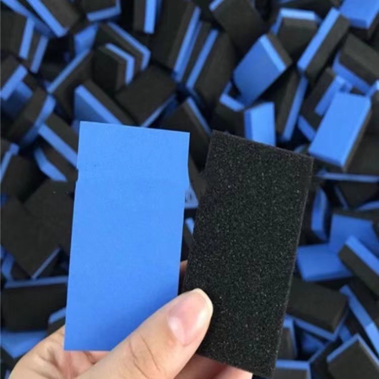 源工場自動車メッキスポンジコーティングスポンジ両面パイル清潔ワックス自動車美容メッキスポンジ拭き