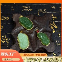 厂家一手直销仿玉貔貅吊坠配饰时尚民族风新中式百搭款直播间福利
