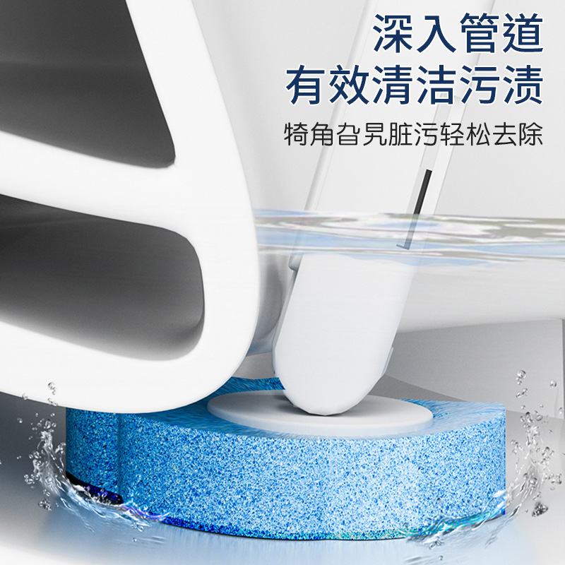 使い捨てトイレブラシセットインターネットセレブモデル家庭用死角なしトイレブラシ浴室トイレ掃除用品|undefined