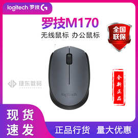 罗技M170/M171鼠标无线鼠标办公鼠标 笔记本无线鼠标无线2.4G接收