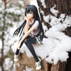 优质版雪之下雪乃手办女机箱车载动漫二次元模型摆件青春恋爱批发