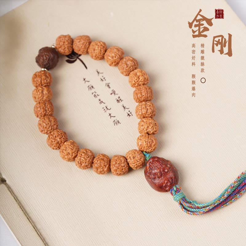 Nepal Natural Bursting Meat King Kong DIY Bodhi Indonesian Buddha Bead Bracelet Holding String Men's and Women's Plate Playing Jewelry