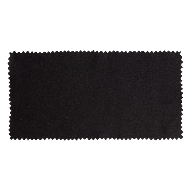 Black Long Shoe Cleaning Cloth Leather Shoes Polishing Cloth Flannel Polishing Cleaning Cloth Disposable Hotel Supplies