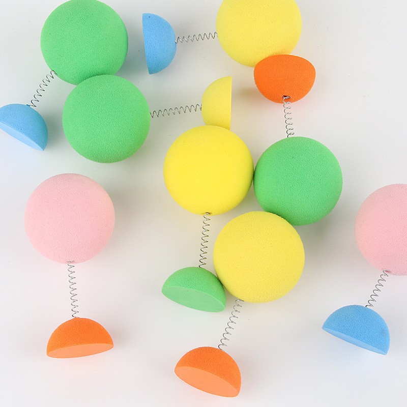 训练球练拳击速度反应球变向球弹力球六角球敏捷球网球儿力童器