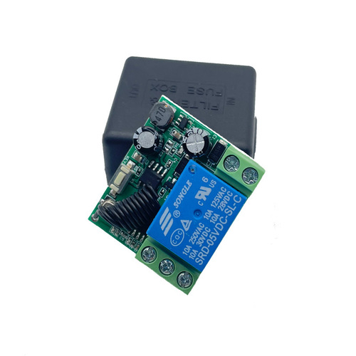 5-24V small size single-channel wireless remote control switch controller door lock lighting electronic lock oil pump with delay function