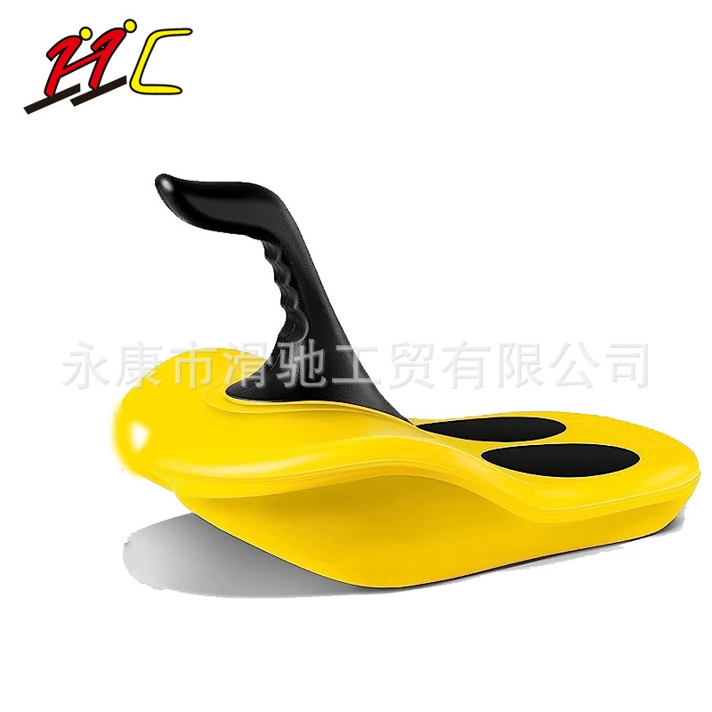 [Производитель] Новый руль сани на открытом воздухе лыжи песок катание трава доска утолщенные износостойкие комбинированные сани