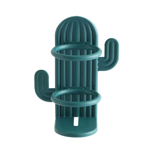 Manufacturer wholesale single electric toothbrush holder without punching bathroom wall-mounted makeup brush comb storage rack