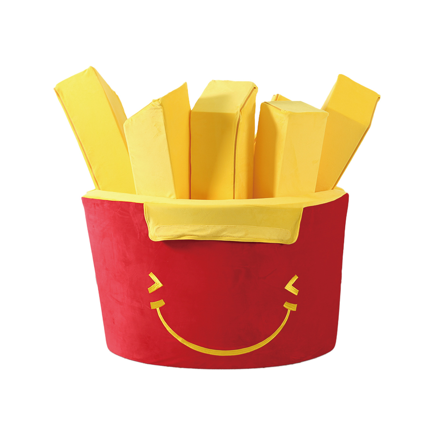 Sofá de patatas fritas creativo para niños Sofá de fritas modular Sofá de compresión modular Sofá de niños