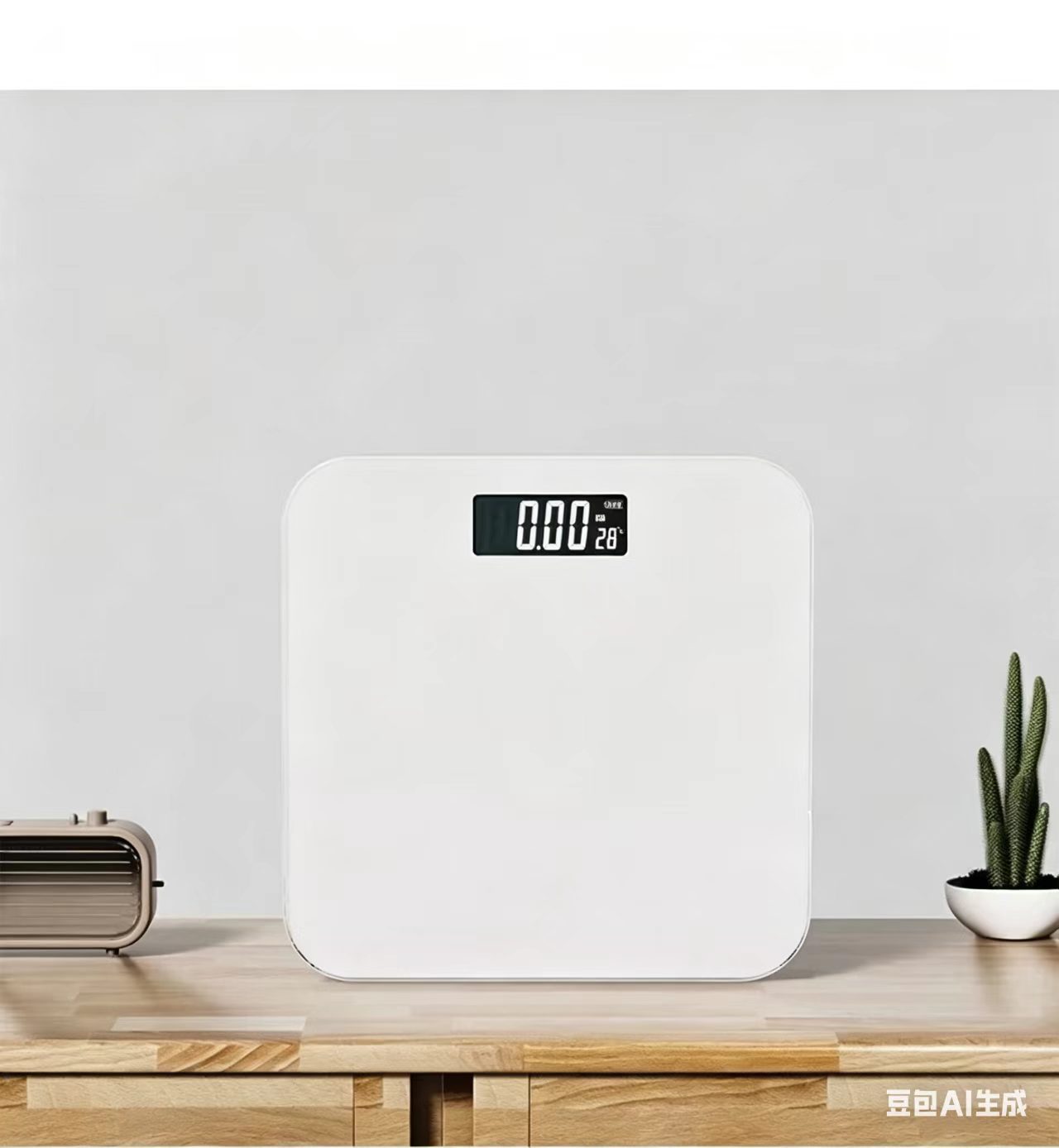 Rechargeable Electronic Weight Scale Accurate Digital Bathroom Scale Smart Health Body Scale for Adults Women Dormitory