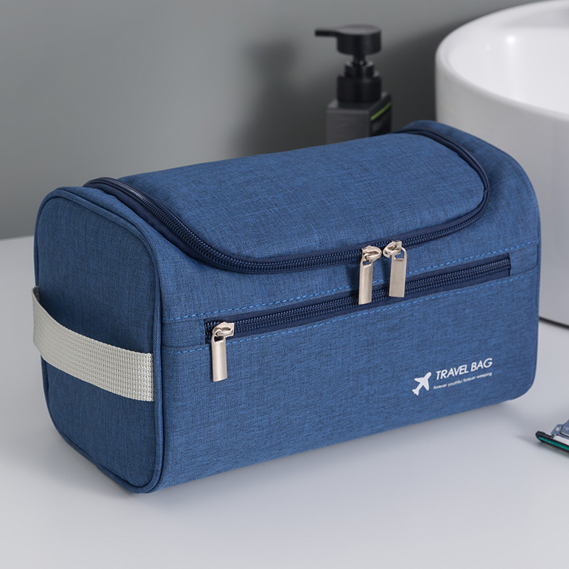 Bolsa de baño portátil transfronteriza al por mayor bolsa de baño multifuncional bolsa de maquillaje portátil de gran capacidad bolsa de almacenamiento de gancho