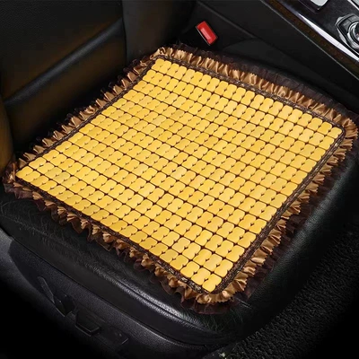Cushion Ice Cold Mat Car – Cool pad - lace-bamboo-beige-square-mat