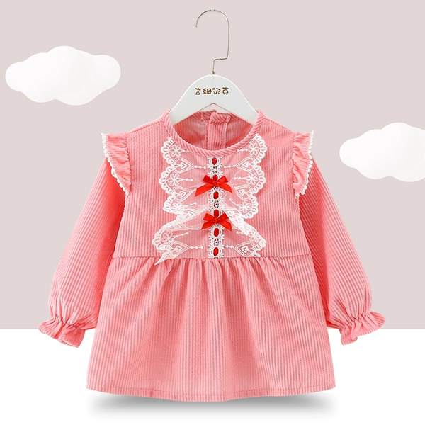 With bow, fuchsia