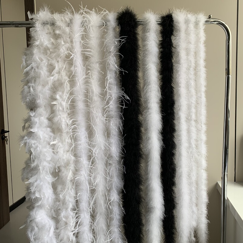 Turkey Feather Strips, Flat Feather Strips, Wholesale Feather Strips for Performance Dance Costumes, DIY Decoration Materials, Garment Accessories Turkey Feather Strips, Flat Feather Strips, Wholesale Feather Strips for Performance Dance Costumes, DIY Decoration Materials, Garment Accessories