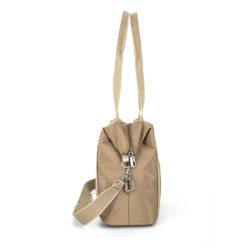 Capacious winter trend nylon one-shoulder bag, purse